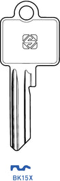 Cylinder key UPPER - SILCA: BK15X (Errebi: KSC5DN) - Swordslife