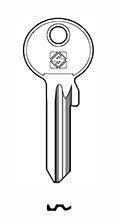 Cylinder key TOP - SILCA: UL051X (Errebi: U5SLN) - Swordslife