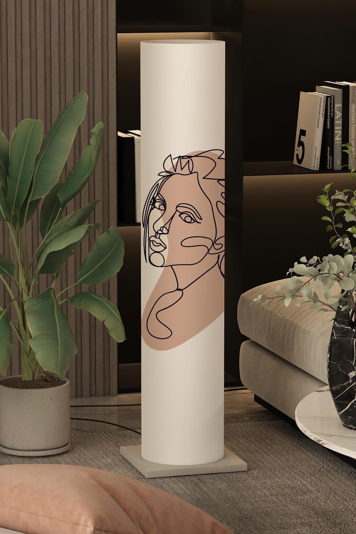 Cylinder PVC Decorative Floor Lamp - Swordslife