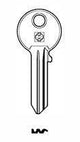 Cylinder key UPPER - SILCA: IE27R (Errebi: I17R) - Swordslife