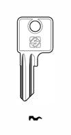 Cylinder key common - SILCA: DM16 (Errebi: DM23) - Swordslife