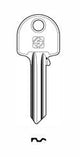 Cylinder key common - SILCA: UL054L (Errebi: U6D) - Swordslife