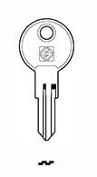 Cylinder key common - SILCA: SSO2 (Errebi: SSO2) - Swordslife