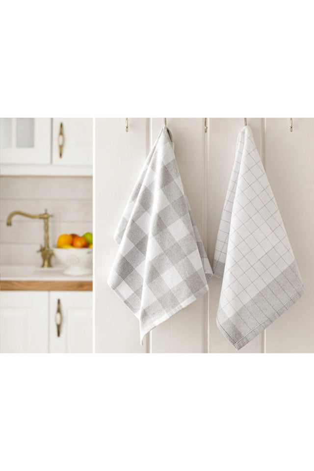 Crystal Cotton 2 Piece Drying Towel 40x60 Cm Gray