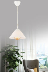 Narcissus Single Pendant Lamp-white - Swordslife