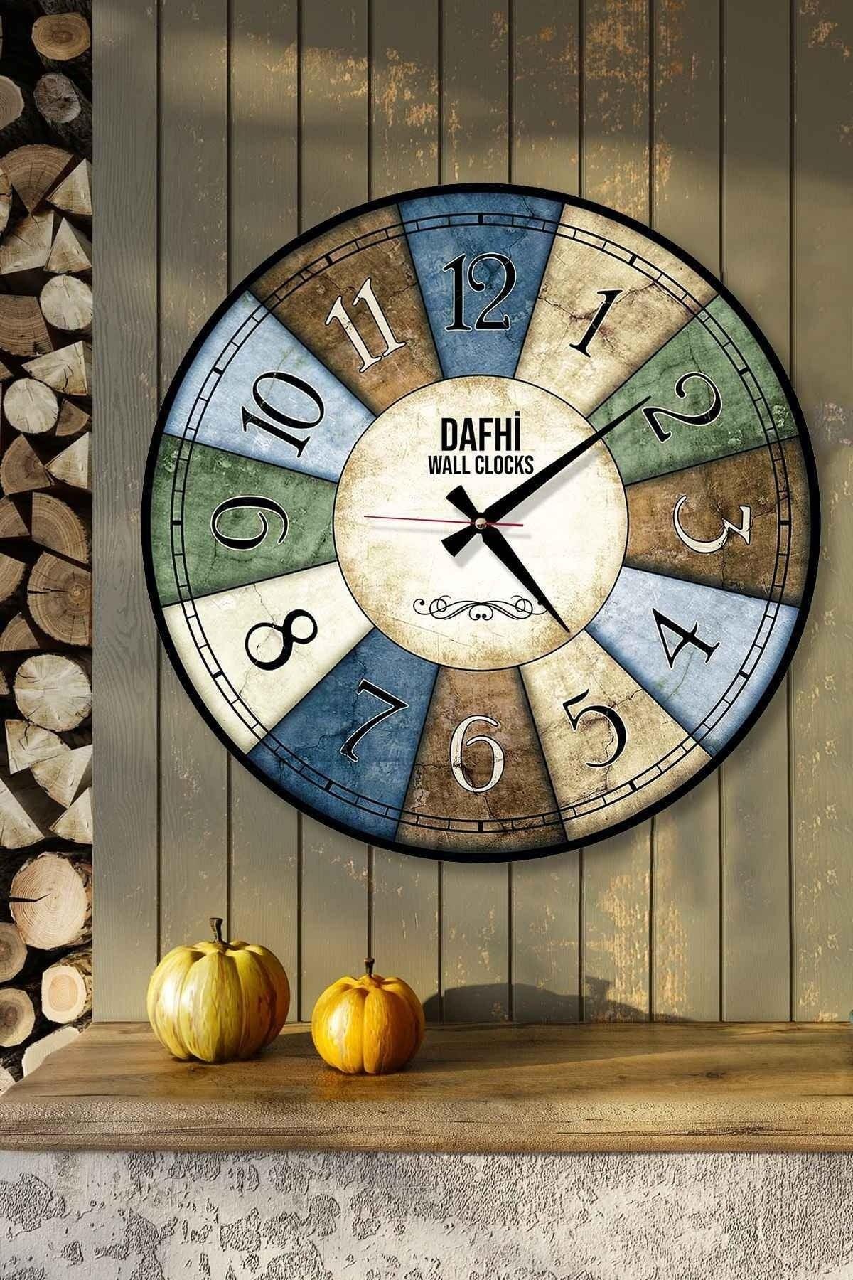 Dafhi Decorative Wooden Wall Clock 45x45 - Swordslife