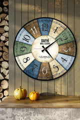 Dafhi Decorative Wooden Wall Clock 45x45 - Swordslife