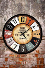 Dafhi Decorative Wooden Wall Clock 45x45 - Swordslife