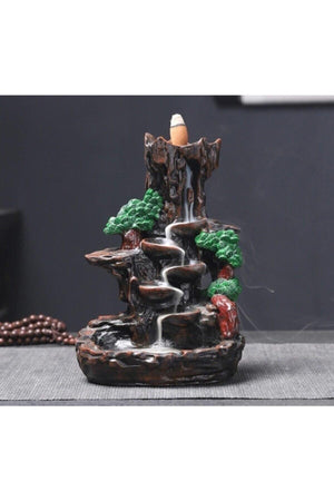 Mountain Model Backflow Waterfall Incense Holder - Swordslife