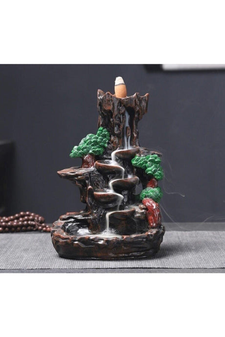 Mountain Model Backflow Waterfall Incense Holder - Swordslife