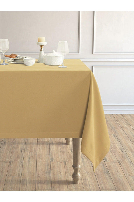 Daily Series Velvet Textured Camel Feather Table Cloth - Swordslife