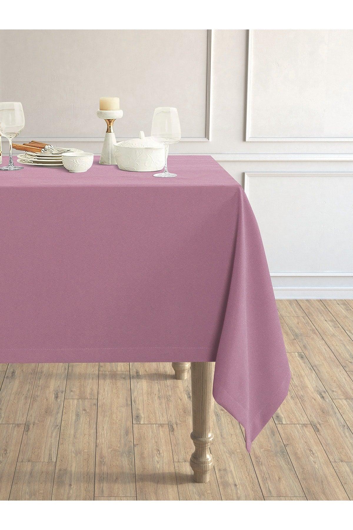 Daily Series Velvet Textured Lilac Table Cloth - Swordslife