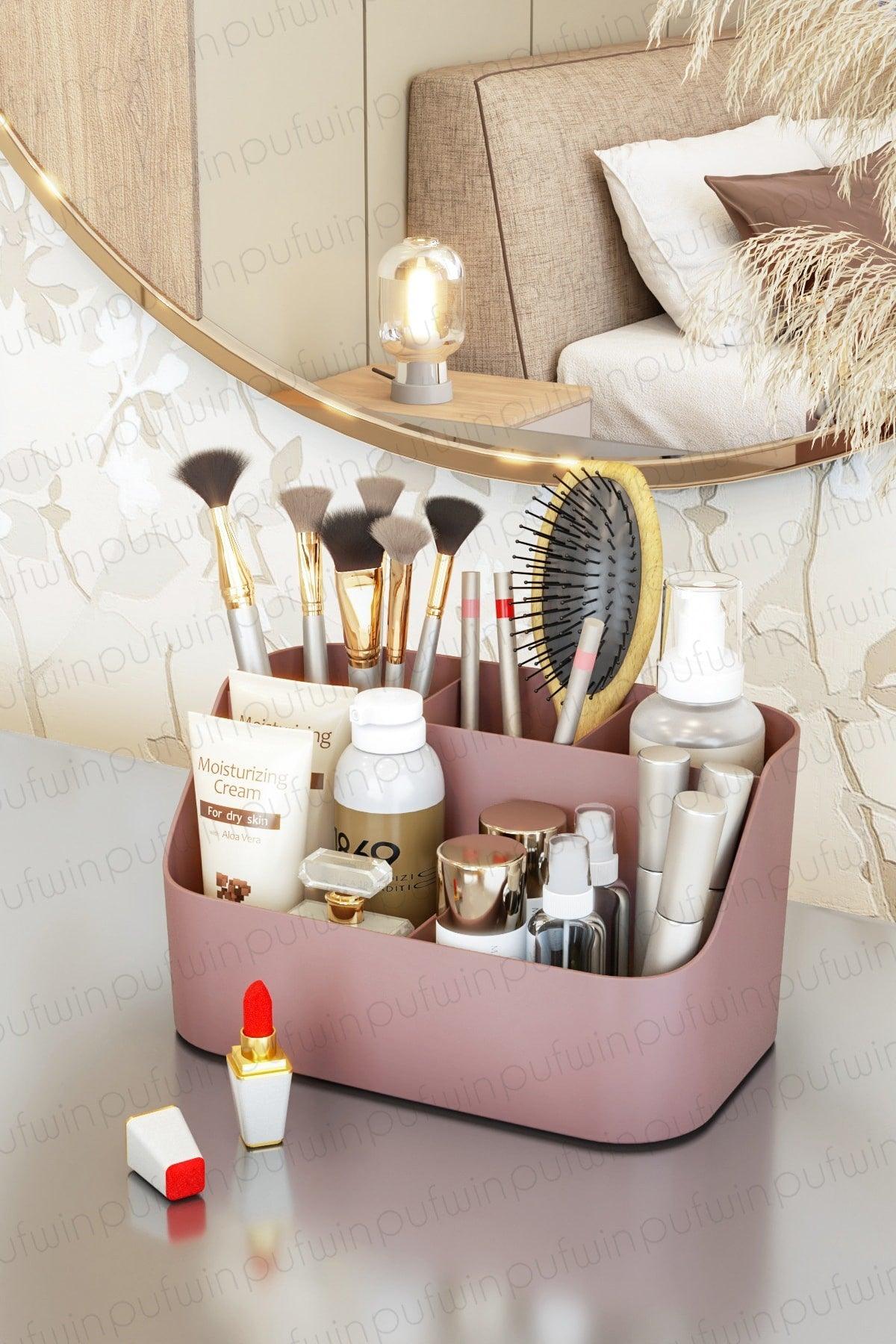 Daisy Makeup And Cosmetic Organizer Box