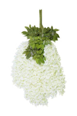 Hanging Artificial Flower Acacia White 80 Cm 12 Pieces Vineyard With 3 Dangling Branches - Swordslife