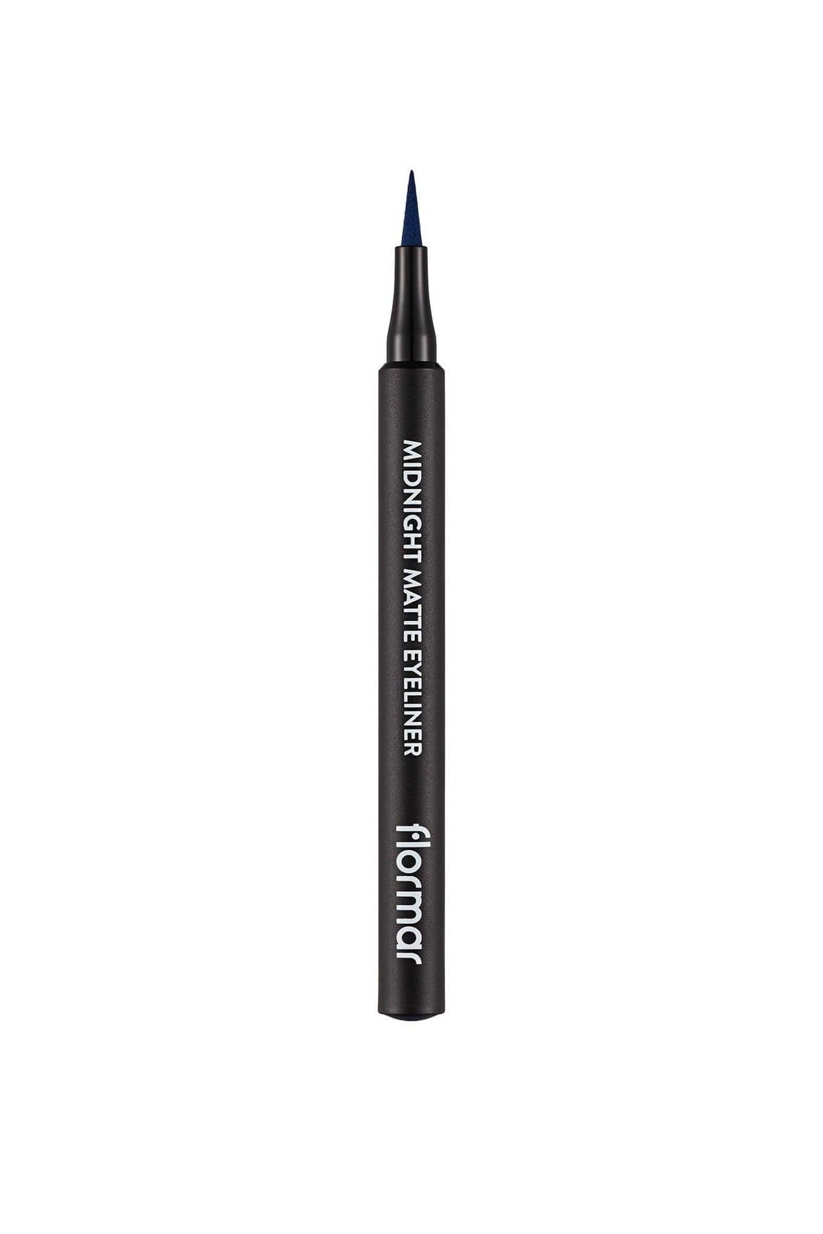 Dark Blue Matte Eyeliner Midnight Matte