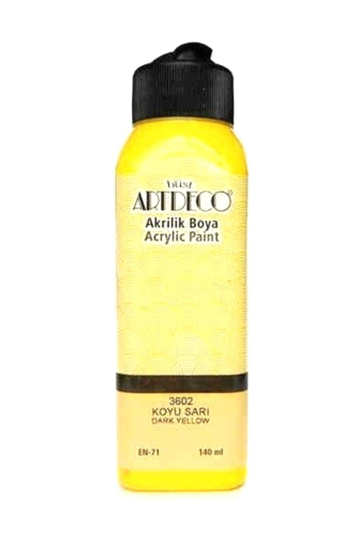 Dark Yellow Acrylic Paint 140 ml