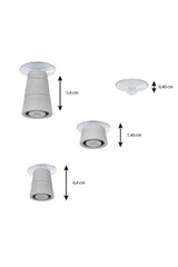 Decorative Glass Stove Protector And Cutting Board Multiple Roses 60cm X 52cm 2 Pieces, 4 Cookers - Swordslife
