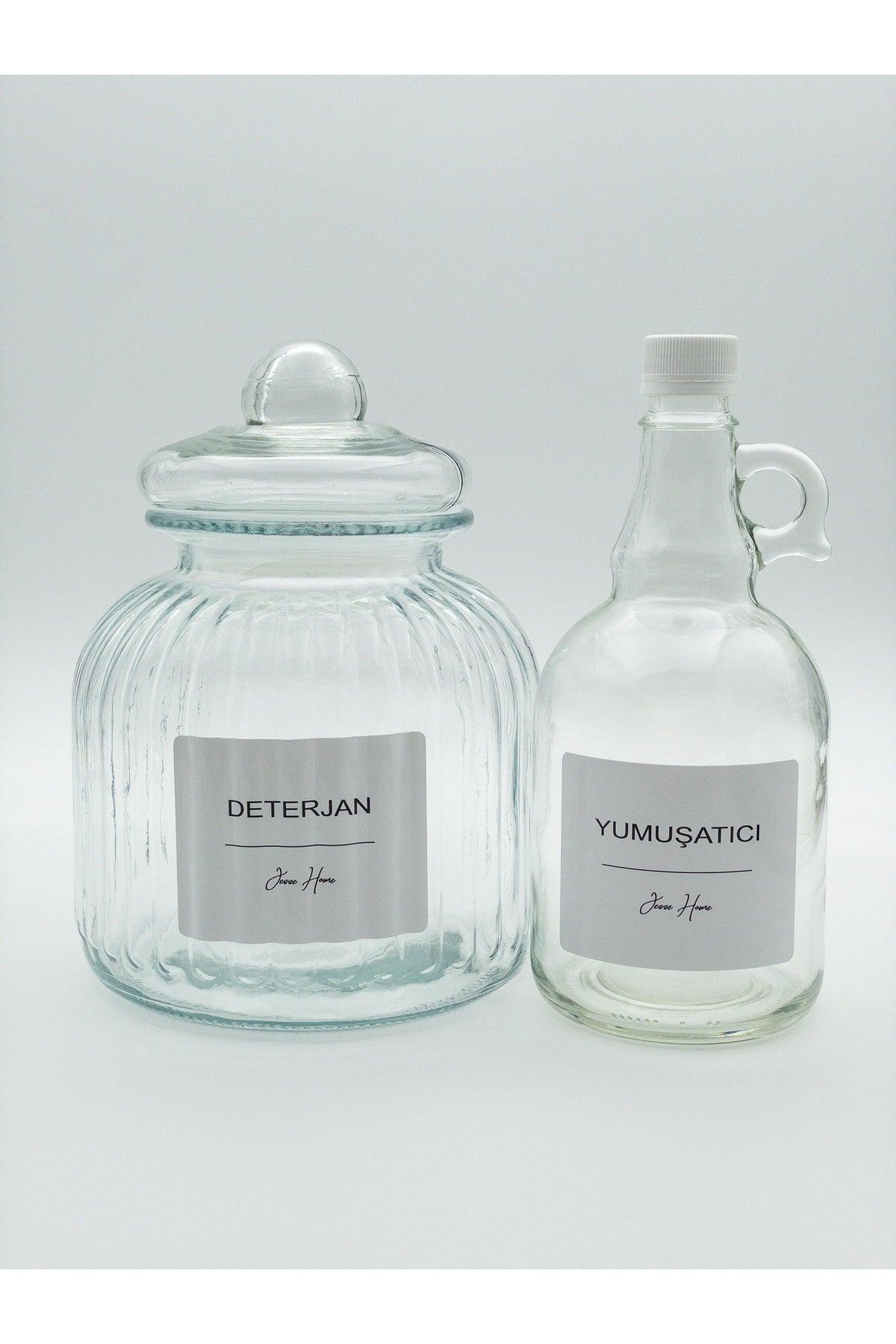 Decorative Glass Detergent Jar/Box