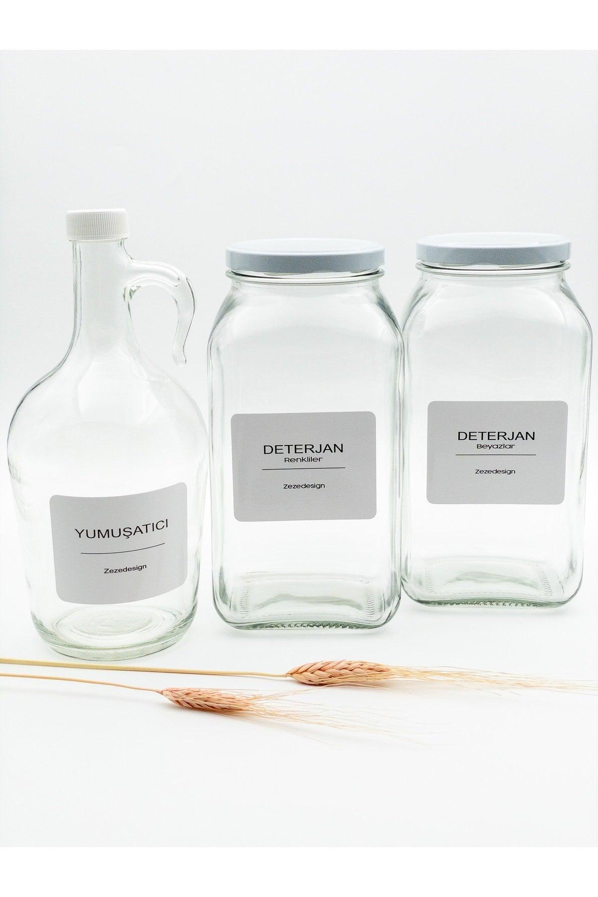 Decorative Glass Jar 3lt(detergent