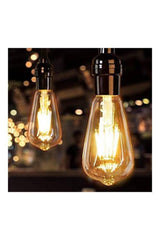 Decorative Led Bulb 10 Pack St64 Amber 4