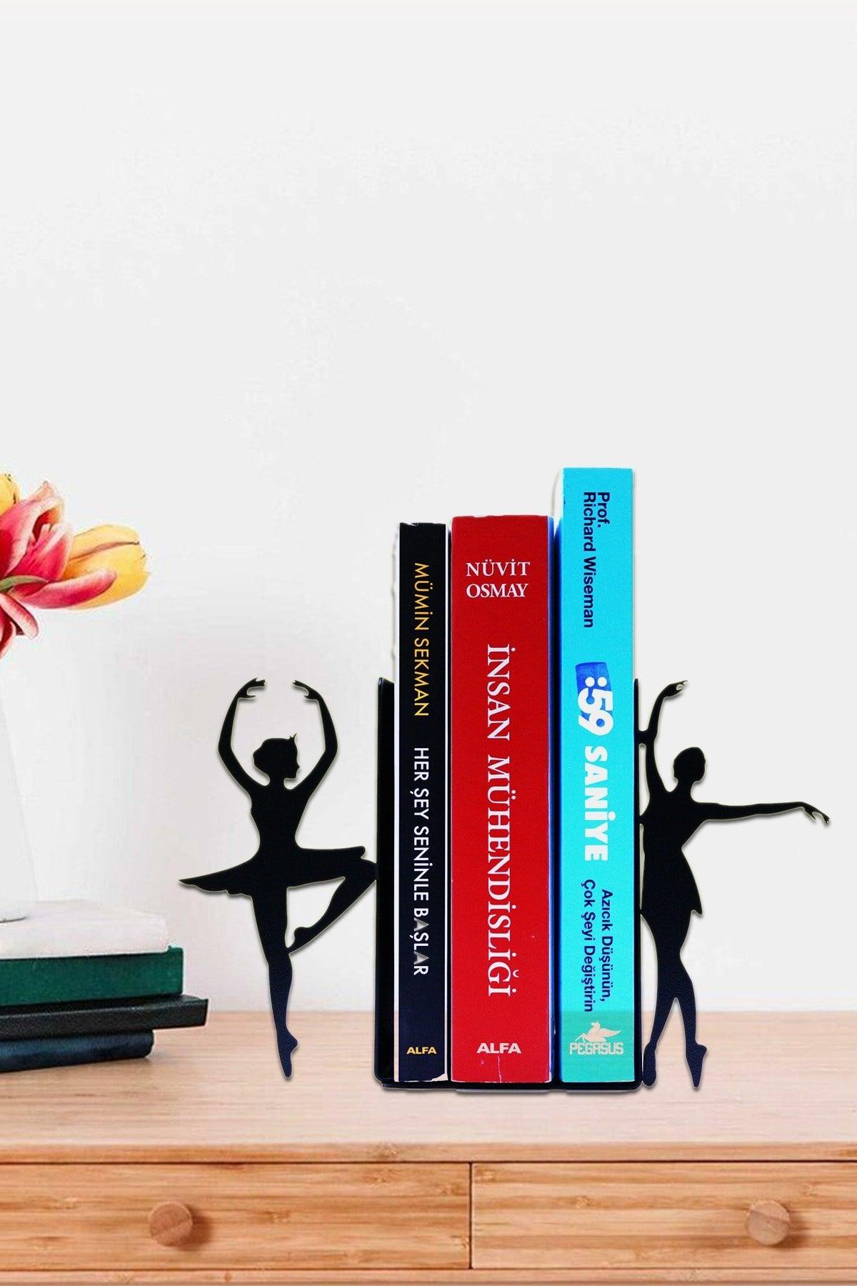 Decorative Metal Book Holder Ballerina Figured Book Support - Swordslife