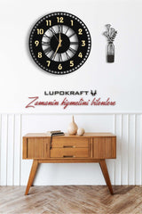Decorative Mirrored Wall Clock 50x50cm + Vase Painting - Swordslife