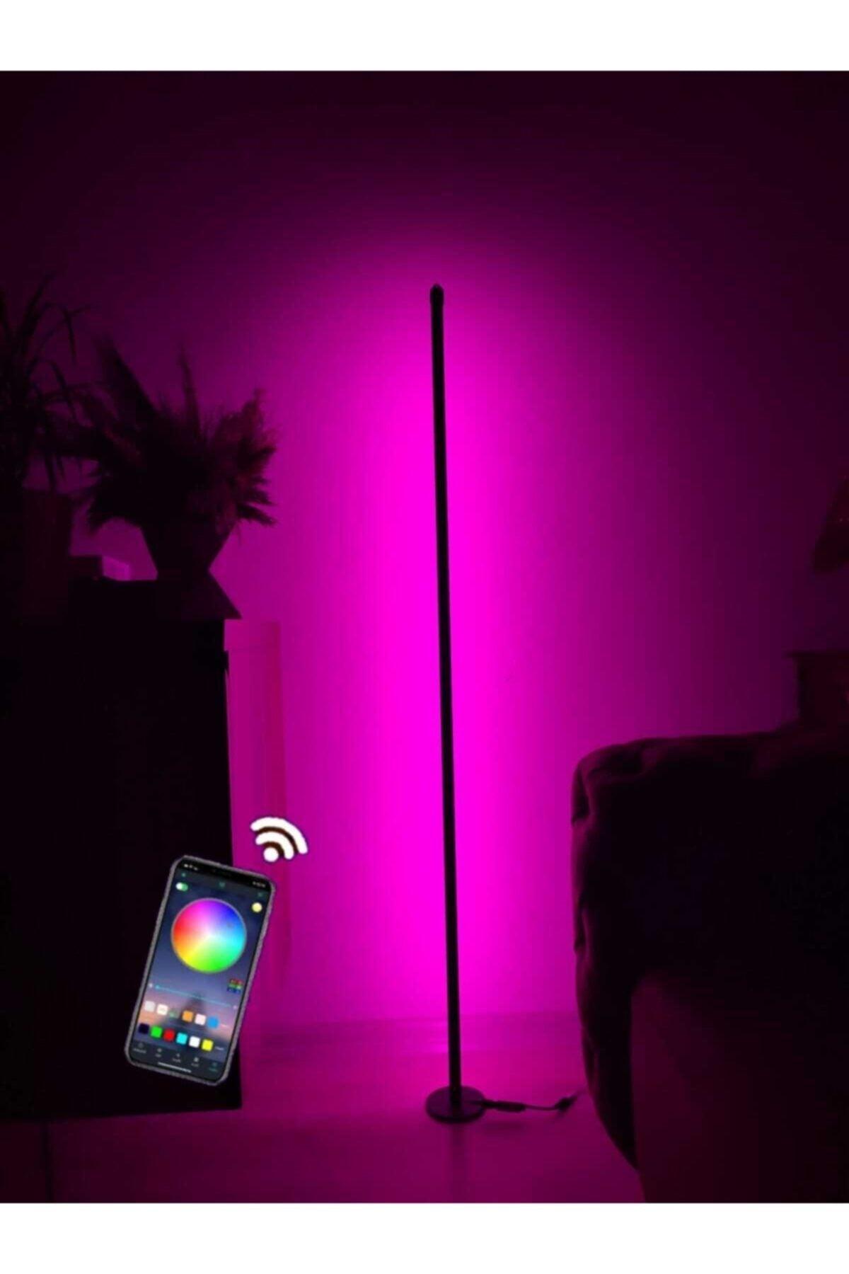 Decorative Rgb Led Floor Lamp - Round Stylish Base Phone Control (bluetooth) - Swordslife