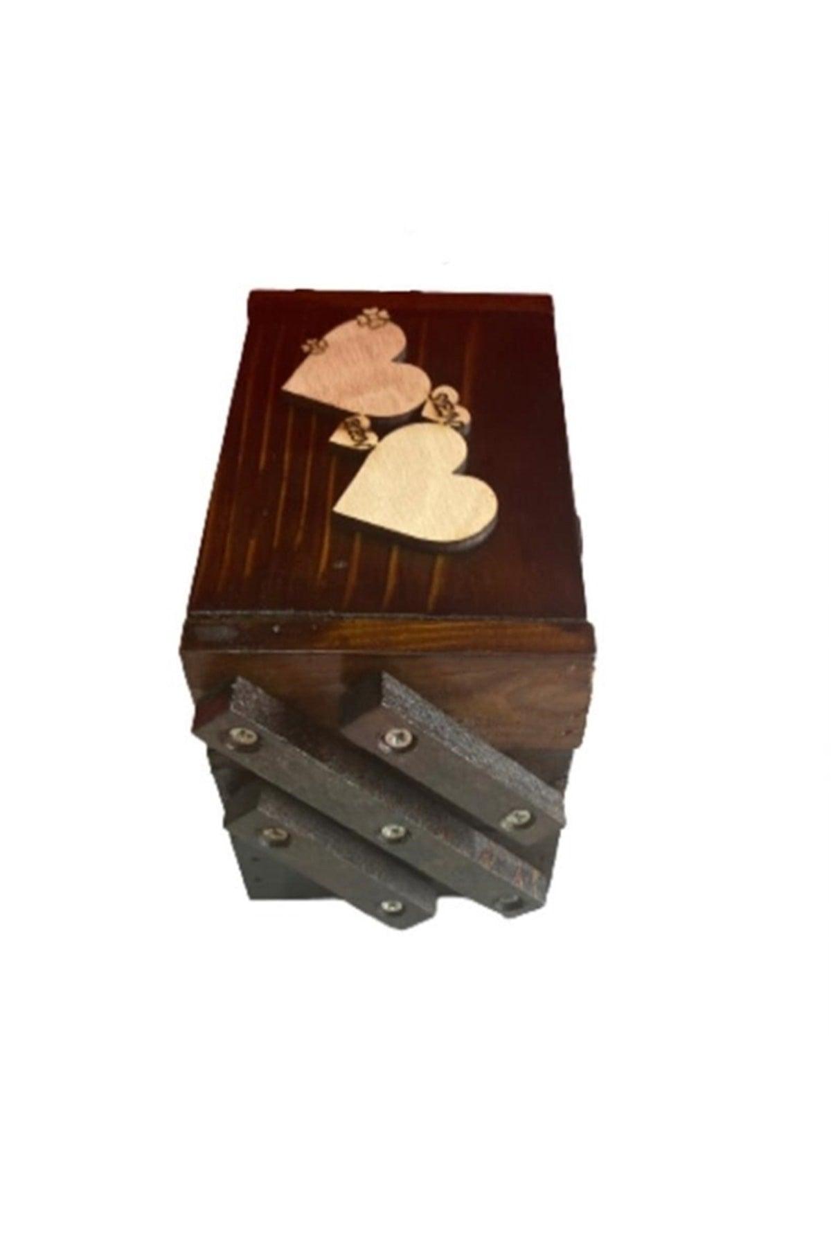 Decorative Sewing And Accessory Box 3-Tier Jewelry Box Small Size - Swordslife