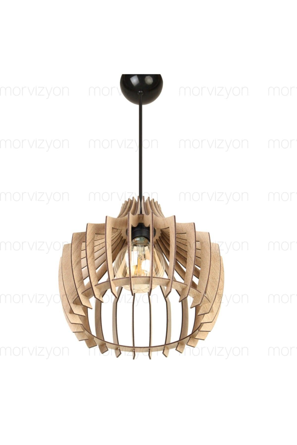 Decorative Wooden Chandelier - M315 - Swordslife