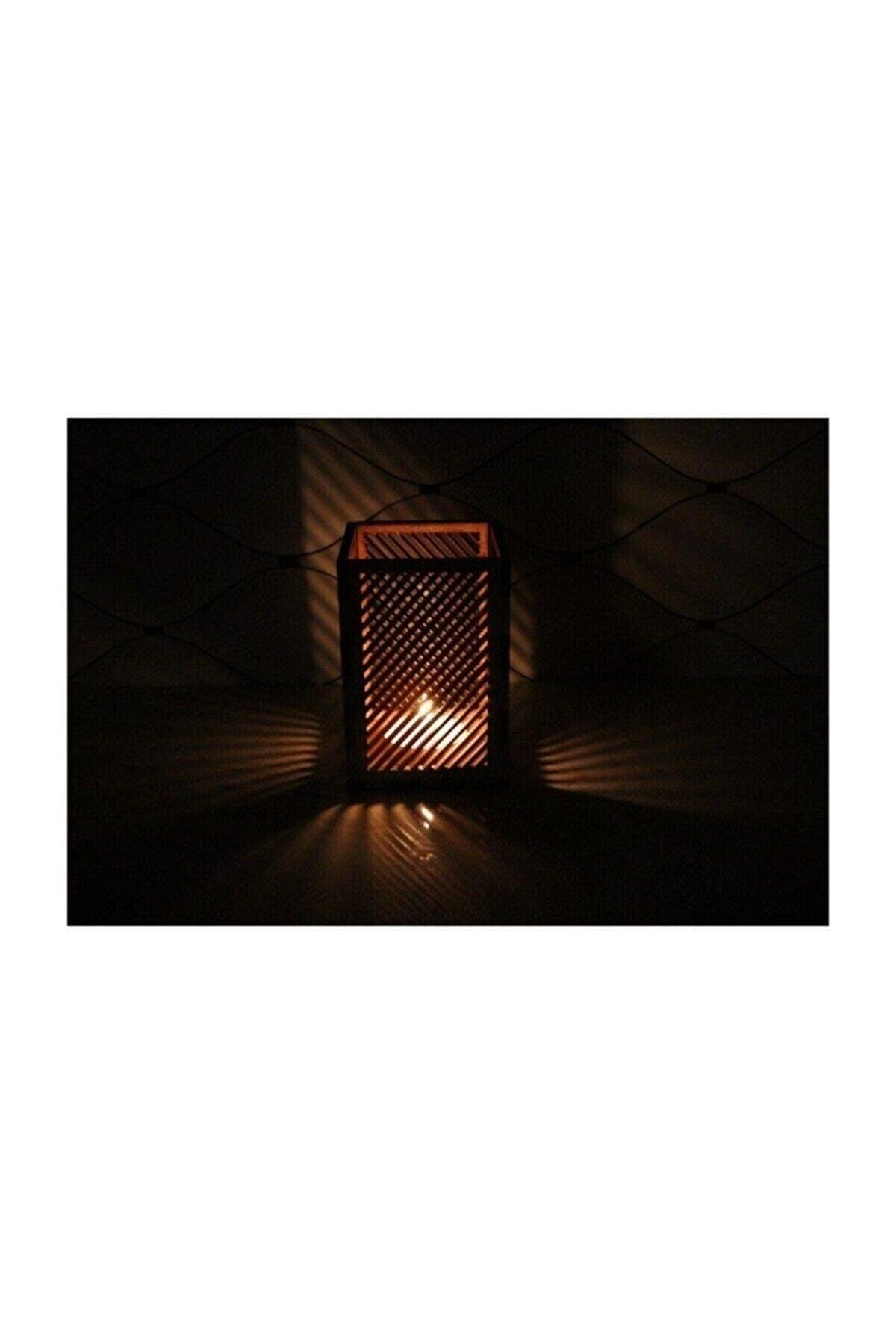 Decorative 3 Wooden Lantern Candle Holder - Swordslife