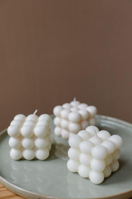 Decorative Bubble Candle Set of 3 - Swordslife