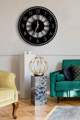 Decorative Wall Clock 50x50cm + Vase Painting - Swordslife