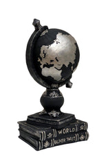 Decorative Home Accessory Black Silver Book World Trinket - Swordslife