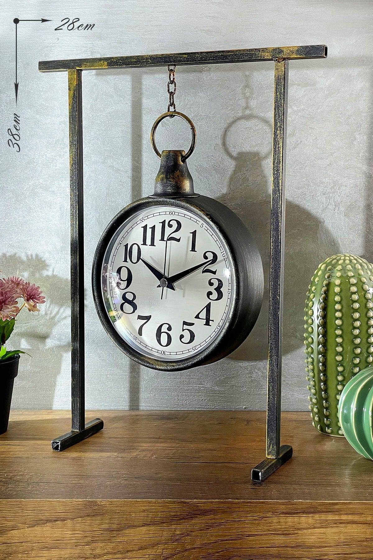 Decorative Metal Table Clock - Swordslife