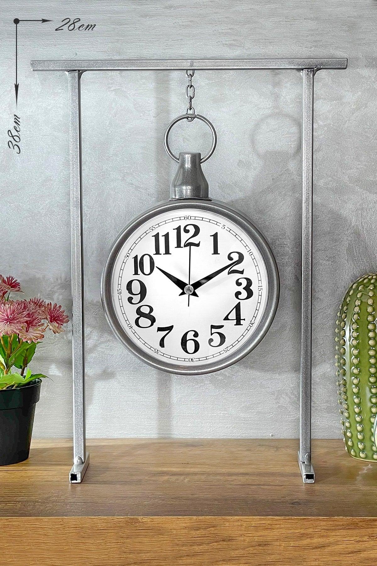 Decorative Metal Table Clock - Swordslife