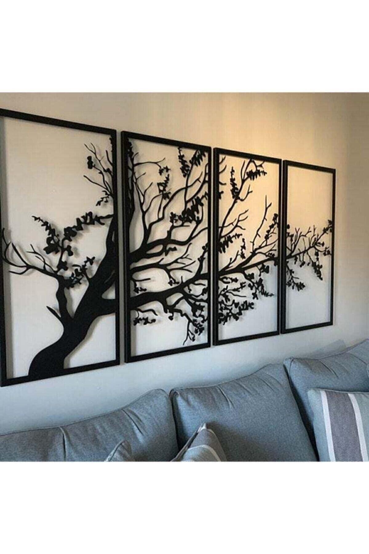 Decorative Autumn Spring Black 4 Tree of Life - Swordslife