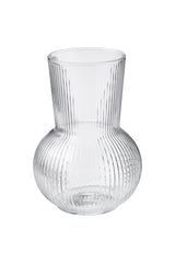 Decorative Vase Small Size Carafe 17 Cm Clear Glass - Swordslife