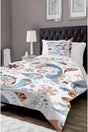 Patterned Single Bed Linen Duvet Cover Set Nyds-17 - Swordslife