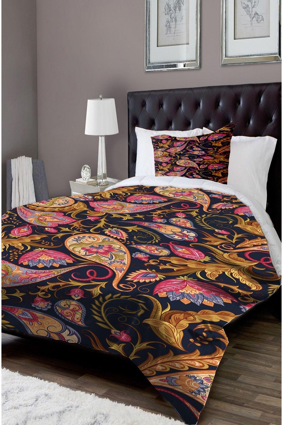 Patterned Single Bed Linen Duvet Cover Set Nyds-1 - Swordslife