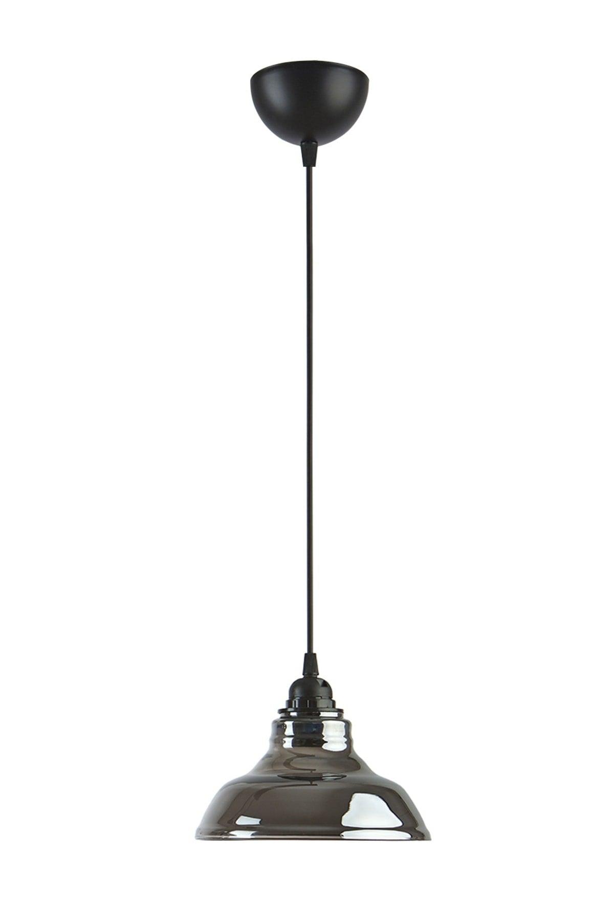 Dilberay Luxury Modern Smoked Glass Cafe-kitchen Single Pendant Lamp Chandelier - Swordslife