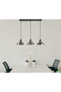 Dilberay Luxury Modern Lined Smoked 3 Piece Chandelier - Swordslife