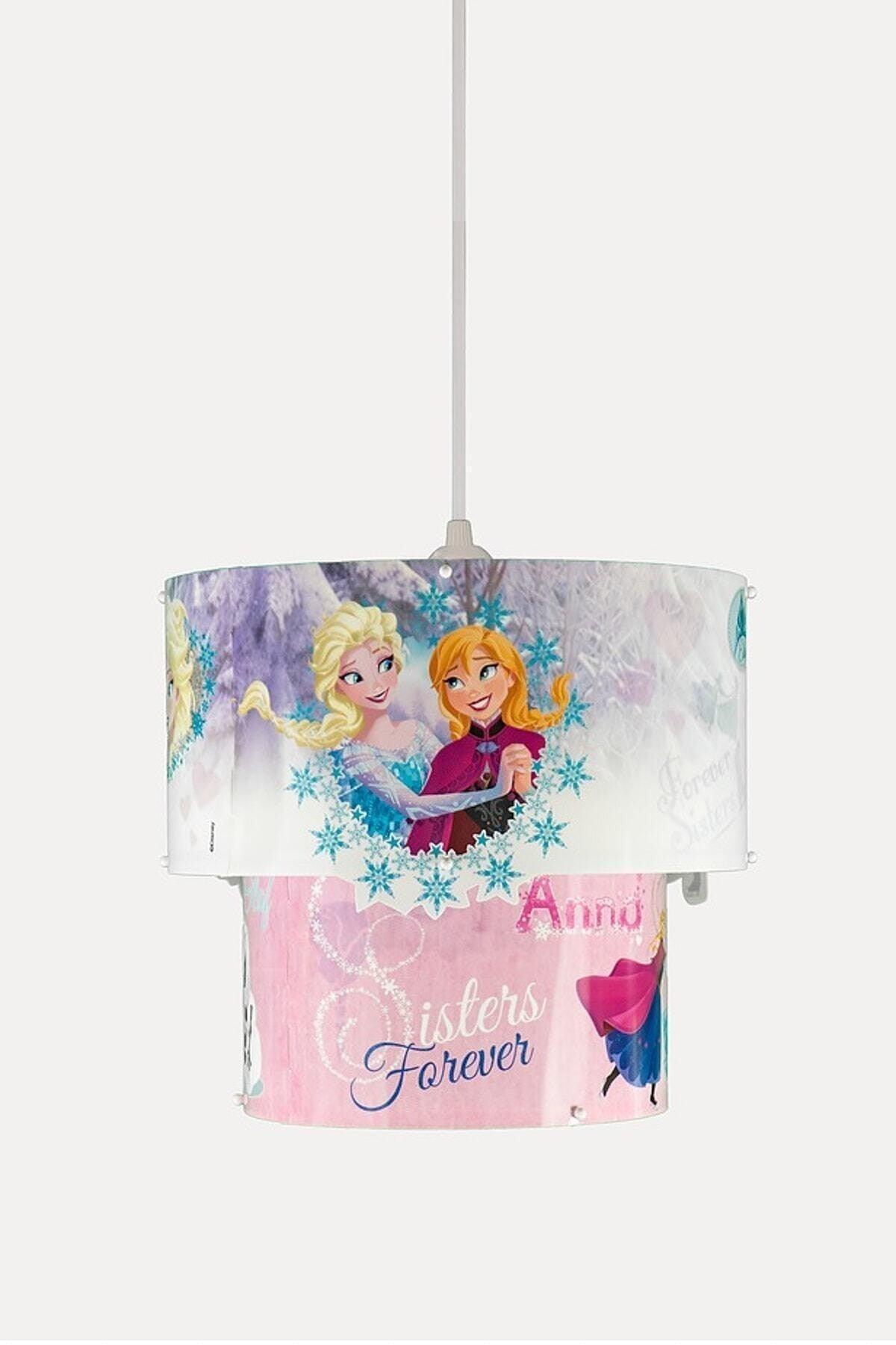 Disney Licensed Frozen Elsa Frozen 3d Magic Pendant Lamp And Mini Night Light - Swordslife