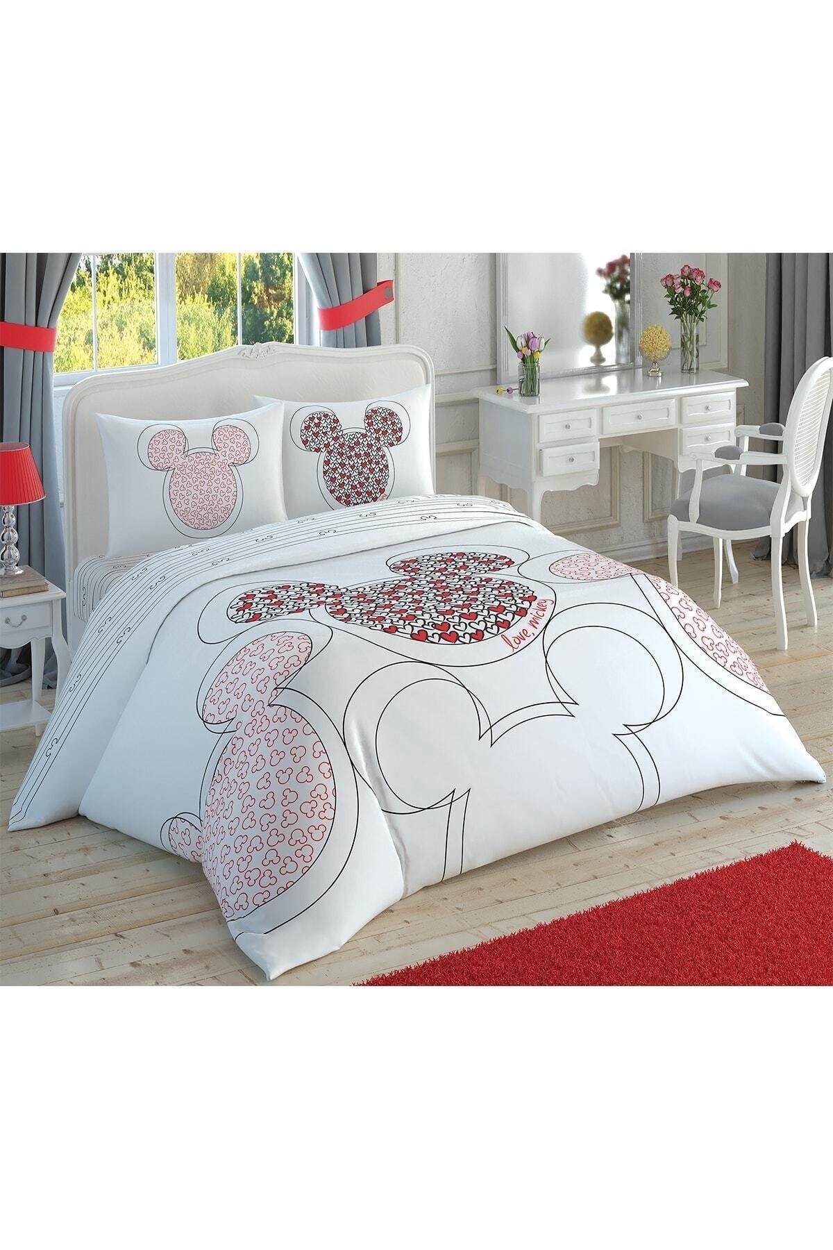 Disney Love Mickey Glow Double Duvet Cover Set - Swordslife