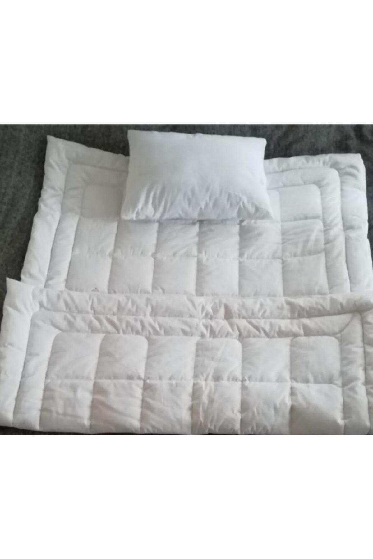 Natural Wool Baby Quilt + Natural Wool Pillow Gift - Swordslife