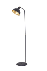 Dolce Yellow-black Metal Body Design Luxury Floor Lighting Floor Lamp - Swordslife