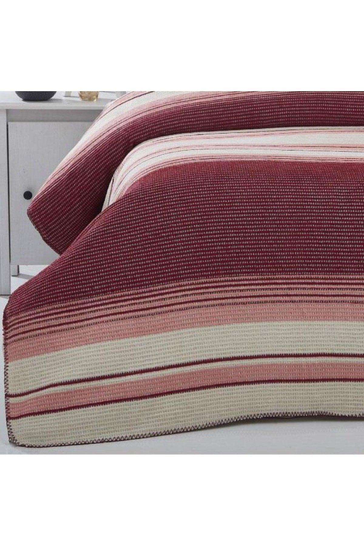 All Seasons Blanket Pique Claret Red Double 180x220 cm - Swordslife