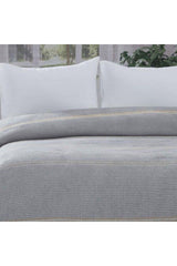 Four Seasons Blanket Pique Gray Single Striped Double - Swordslife