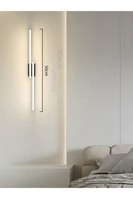 Double Led Wall Sconce 50cm Daylight - Swordslife