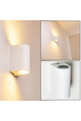 Bidirectional Decorative Wall Sconce White - Swordslife