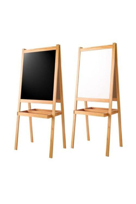 Wooden Kids Blackboard With Double Sided Legs